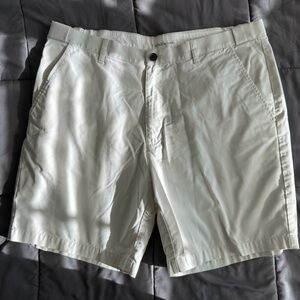 Croft & Barrow Cream Flat Front Shorts